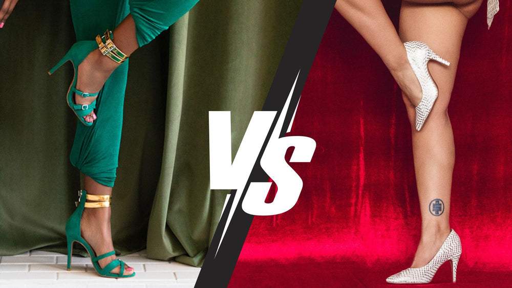 Closed Toe vs Open Toe Salsa Shoes