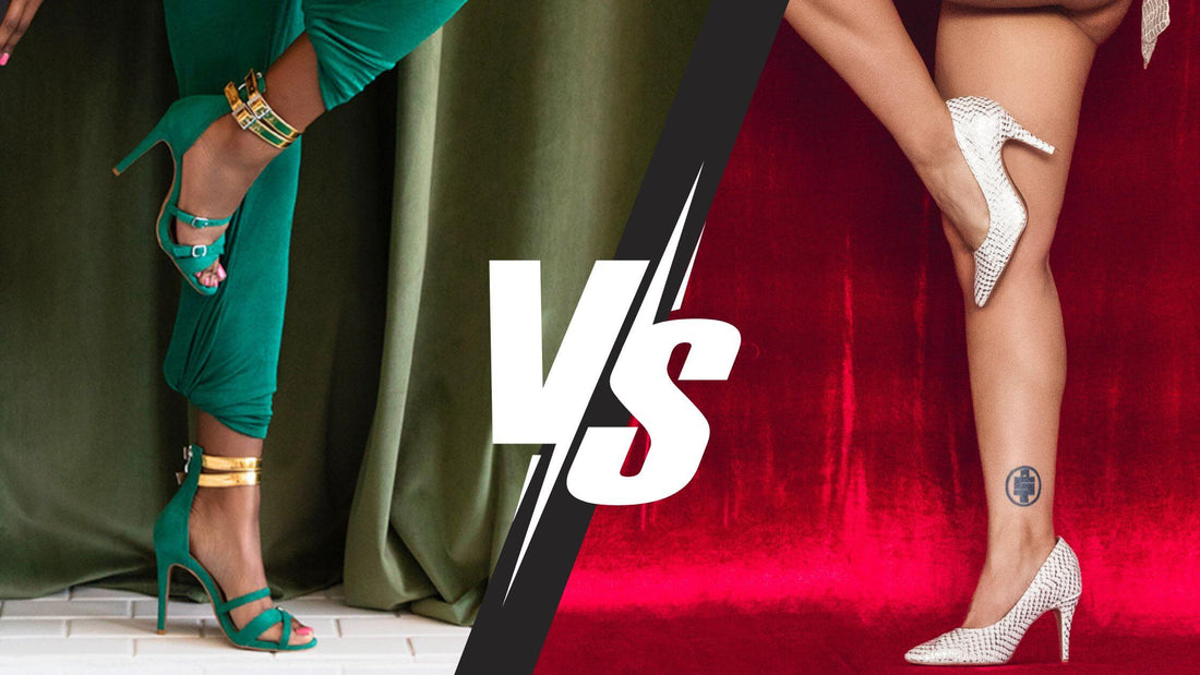 Closed Toe vs Open Toe Salsa Shoes