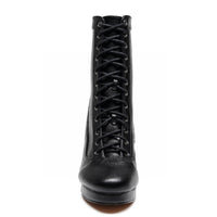 Aadijay - Black Vegan Leather - Rubber Sole