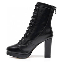 Aadijay - Black Vegan Leather - Rubber Sole