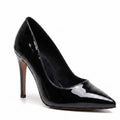 Adira Vegan Patent - Black Vegan Patent - Street Sole