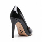 Adira Vegan Patent - Black Vegan Patent - Street Sole
