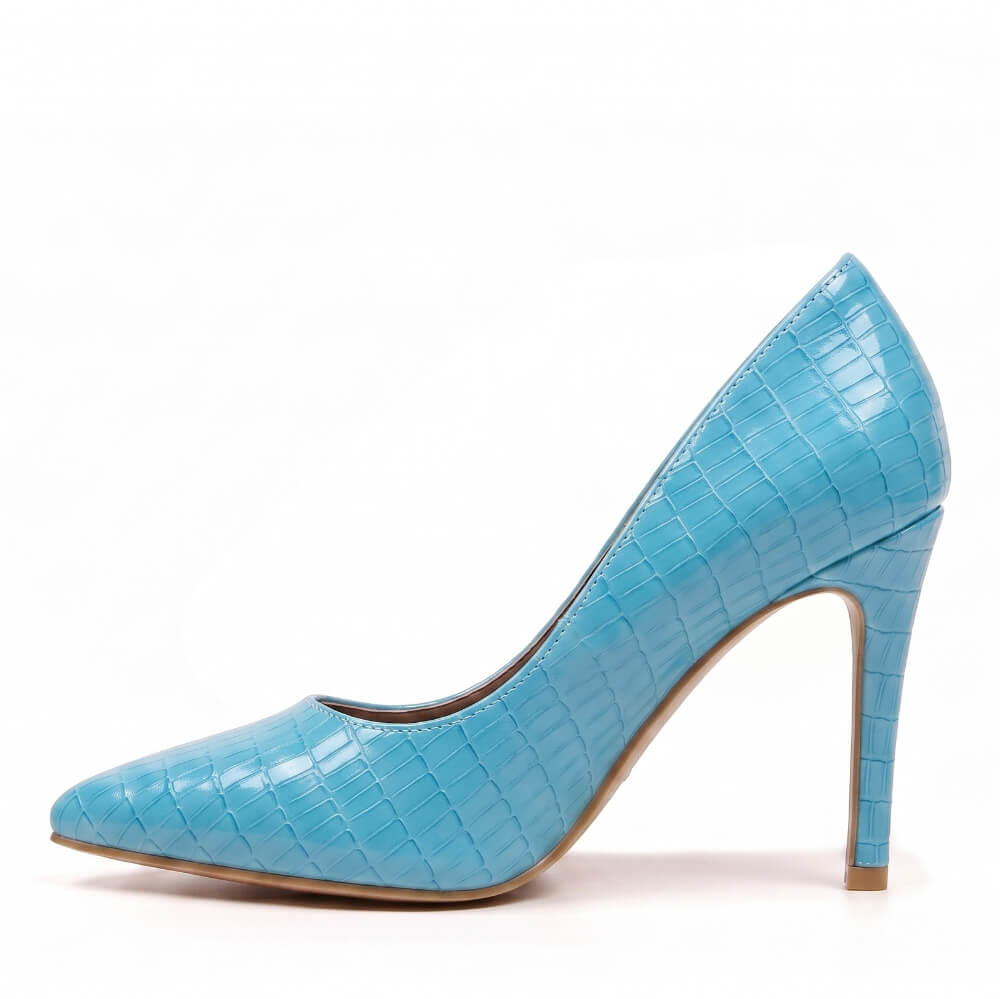 Adira Pattern - Aqua Alligator - Street Sole