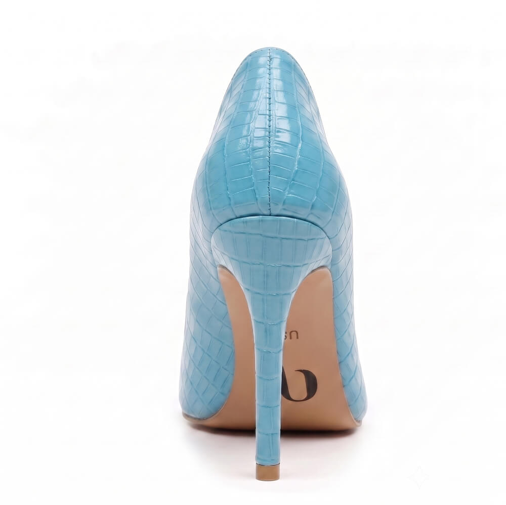 Adira Pattern - Aqua Alligator - Street Sole