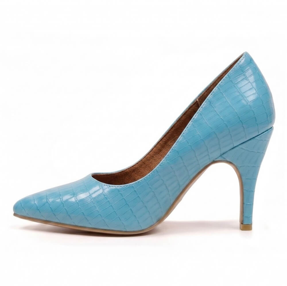 Adira Pattern - Aqua Alligator - Street Sole