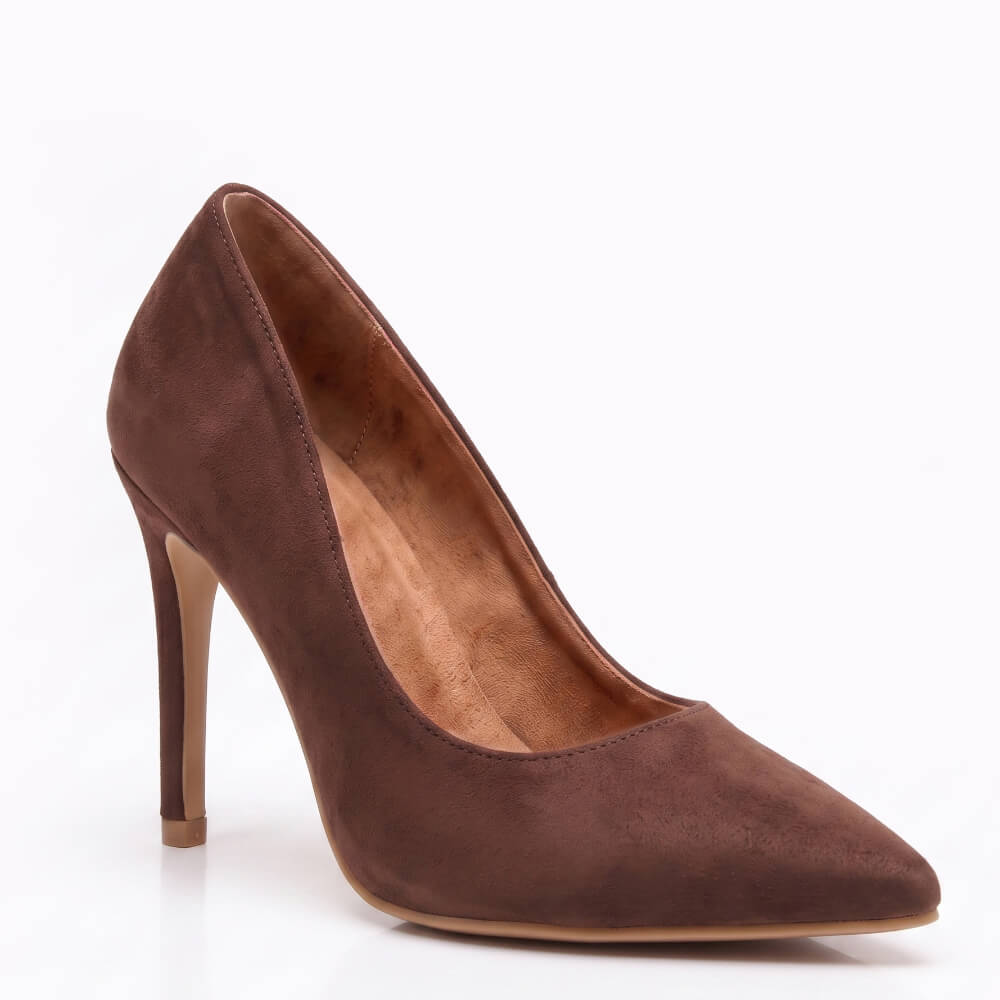 Adira Vegan Suede - Brown Vegan Suede - Street Sole