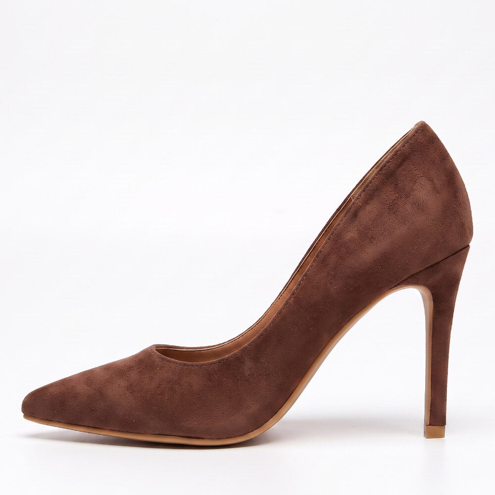 Adira Vegan Suede - Brown Vegan Suede - Street Sole