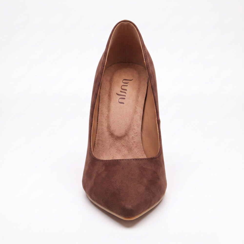 Adira Vegan Suede - Brown Vegan Suede - Street Sole