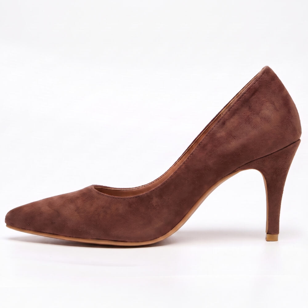Adira Vegan Suede - Brown Vegan Suede - Street Sole