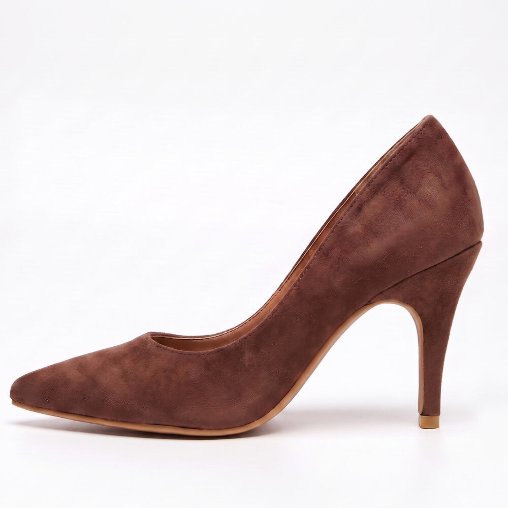 Adira Vegan Suede - Brown Vegan Suede - Street Sole