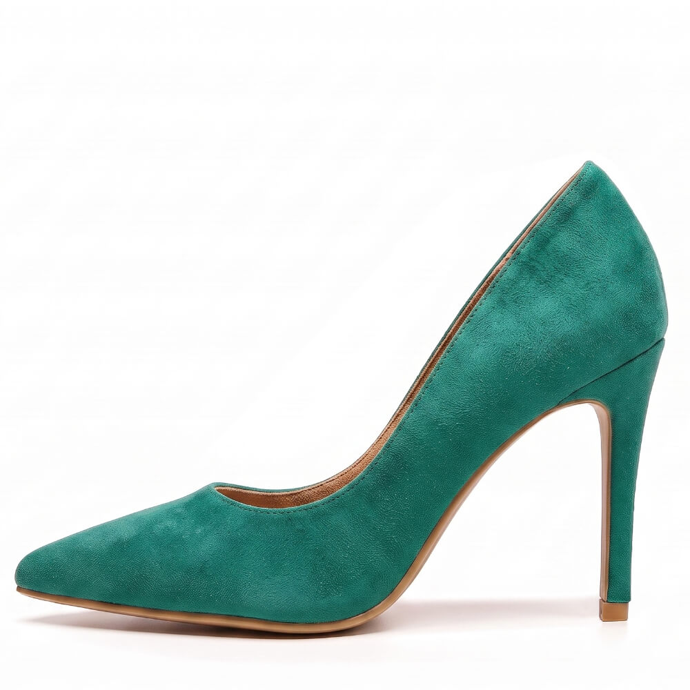 Adira Vegan Suede - Green Vegan Suede - Street Sole