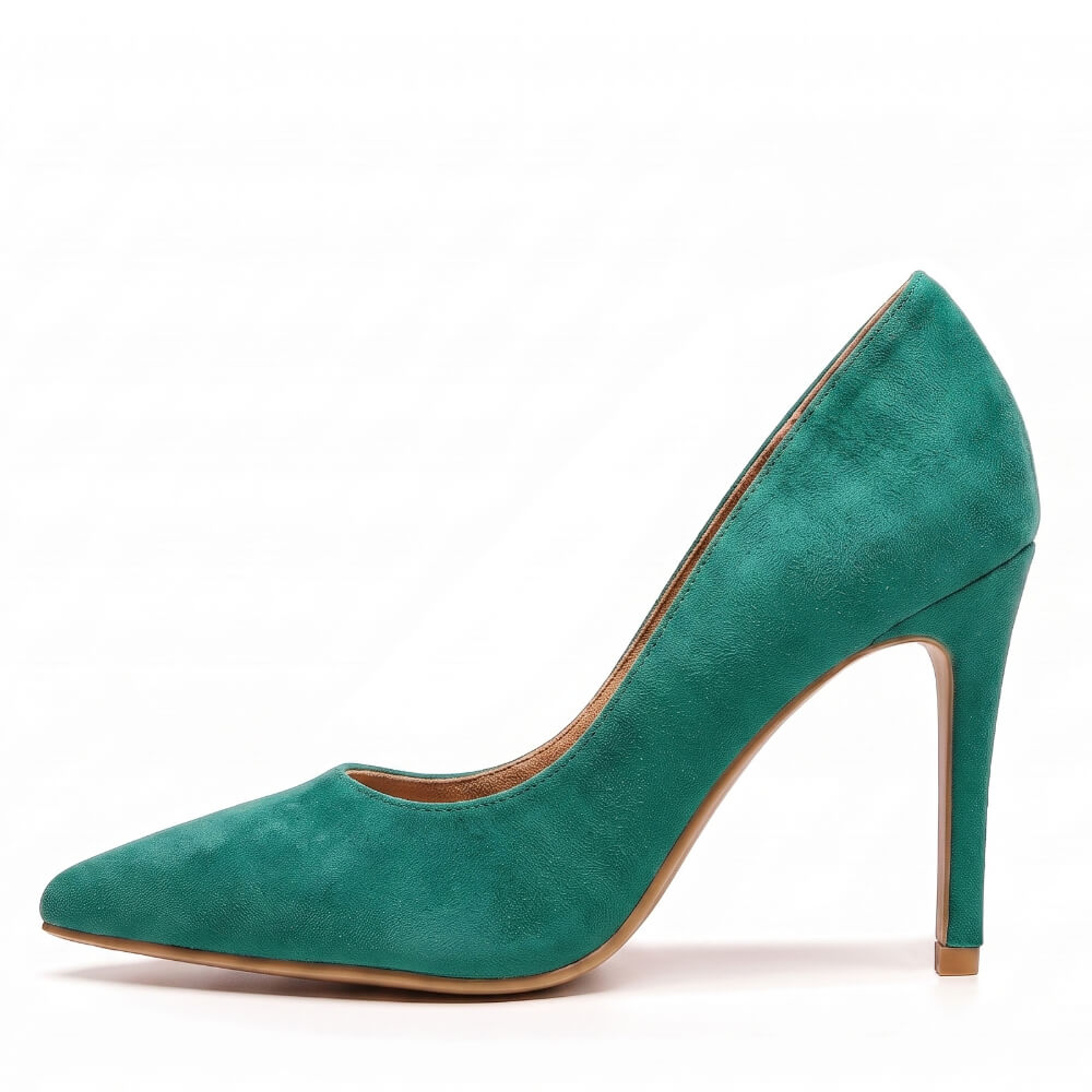Adira Vegan Suede - Green Vegan Suede - Street Sole