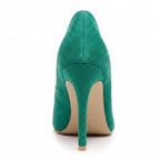 Adira Vegan Suede - Green Vegan Suede - Street Sole
