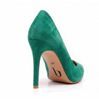 Adira Vegan Suede - Green Vegan Suede - Street Sole
