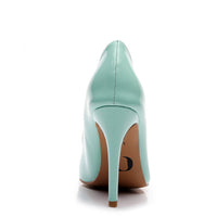 Adira - Mint Green Vegan Patent - Street Sole