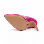 Adira Vegan Patent - Hot Pink Vegan Patent - Street Sole