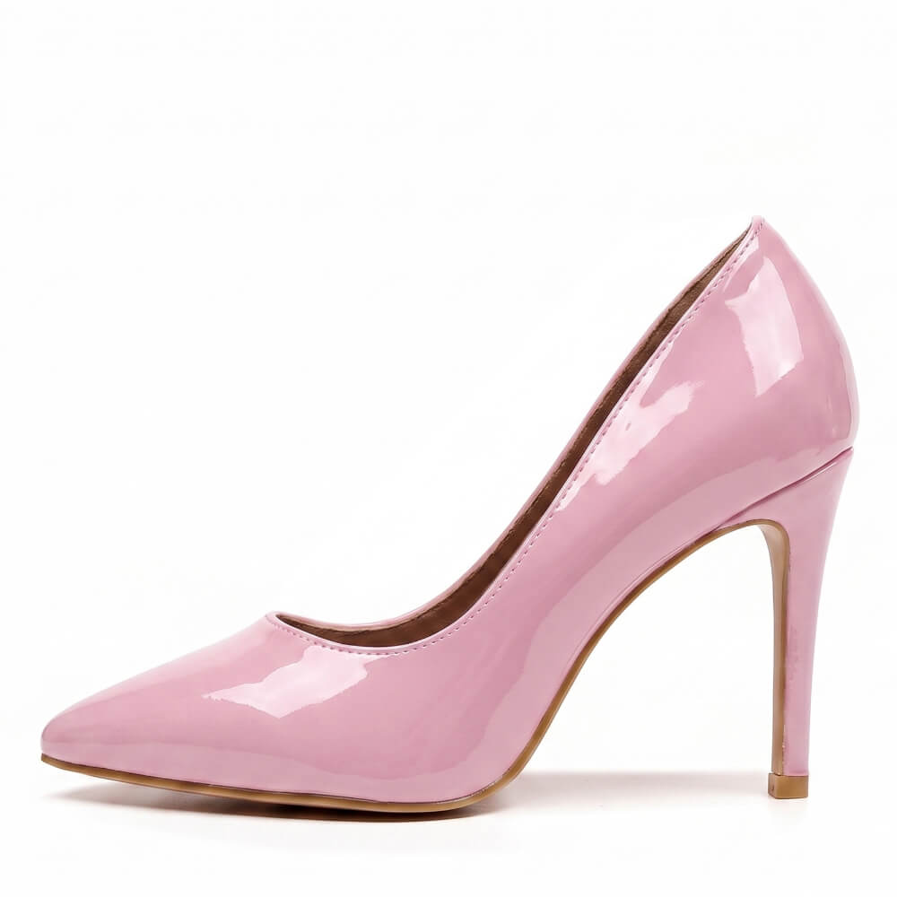 Adira Vegan Patent - Pink Vegan Patent - Street Sole