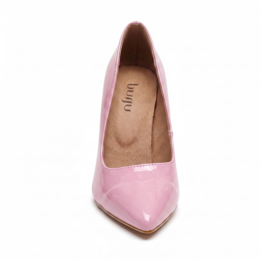 Adira Vegan Patent - Pink Vegan Patent - Street Sole