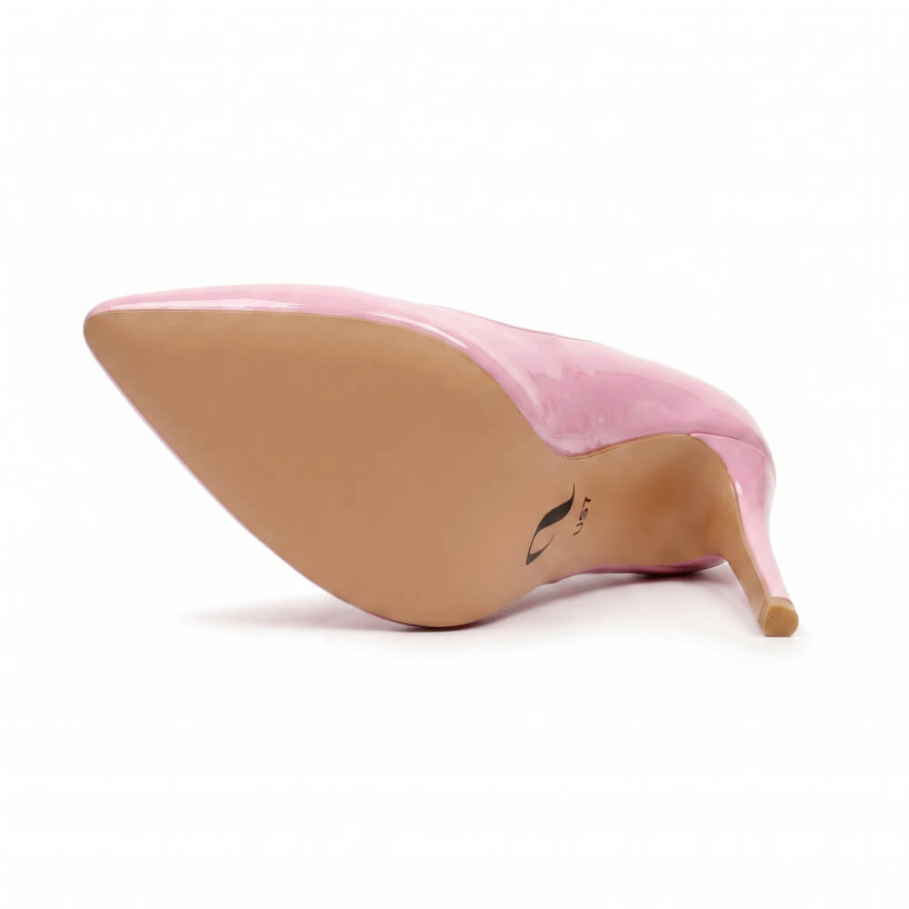 Adira Vegan Patent - Pink Vegan Patent - Street Sole