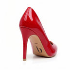 Adira Vegan Patent - Red Vegan Patent - Street Sole