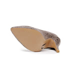 Adira Pattern - Grey Metallic Reptile - Street Sole