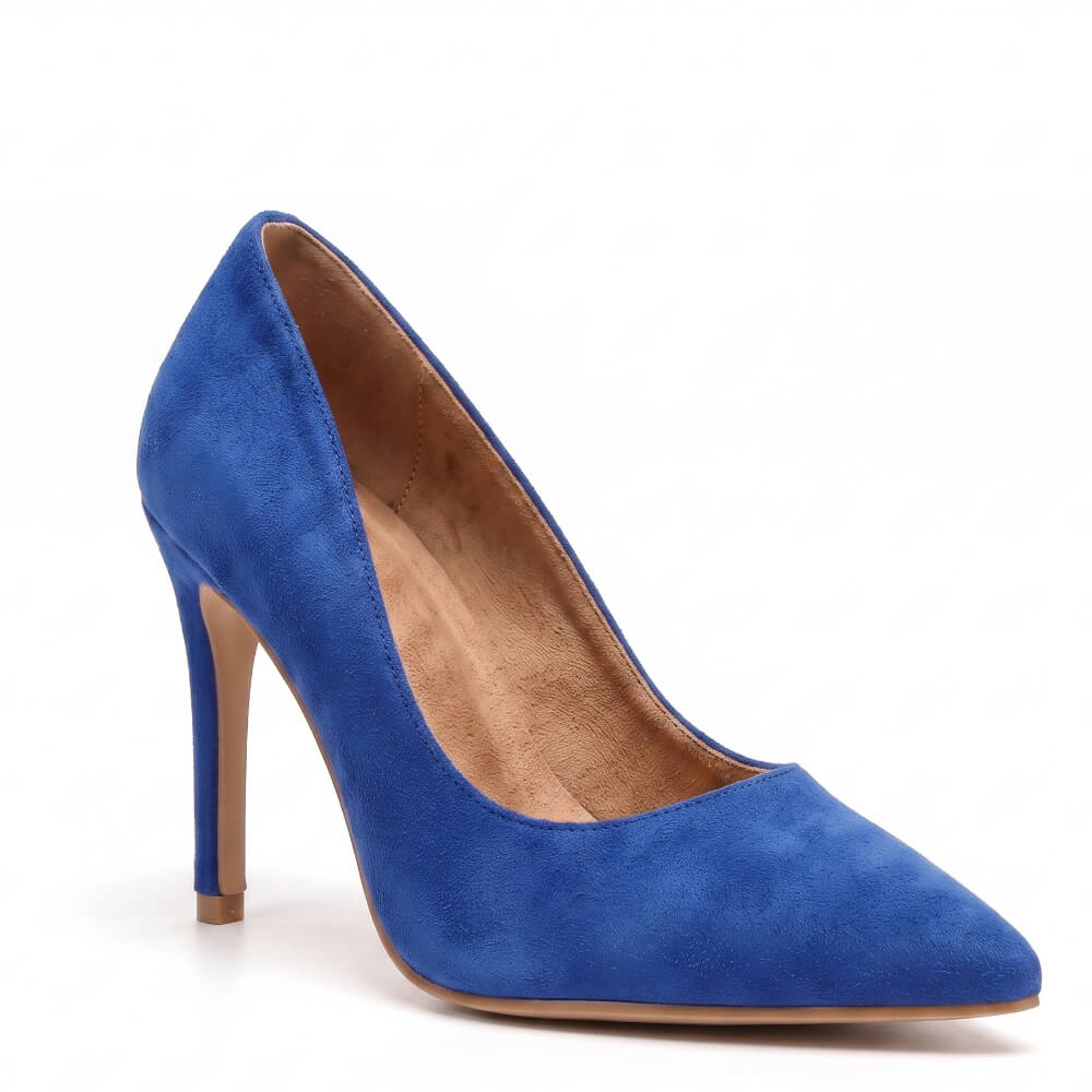 Adira Vegan Suede - Blue Vegan Suede - Street Sole