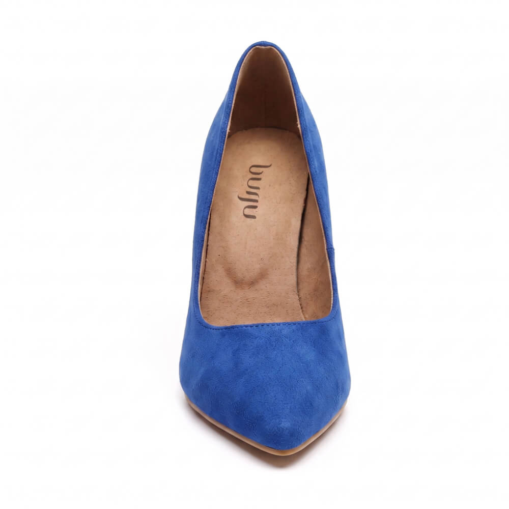 Adira Vegan Suede - Blue Vegan Suede - Street Sole