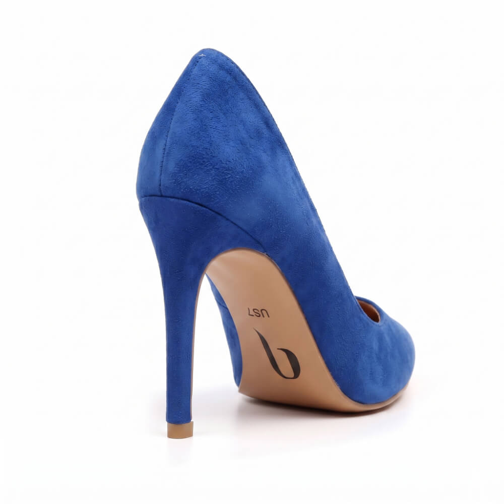 Adira Vegan Suede - Blue Vegan Suede - Street Sole