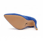 Adira Vegan Suede - Blue Vegan Suede - Street Sole