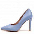 Adira Vegan Leather - Light Blue Vegan Leather - Street Sole