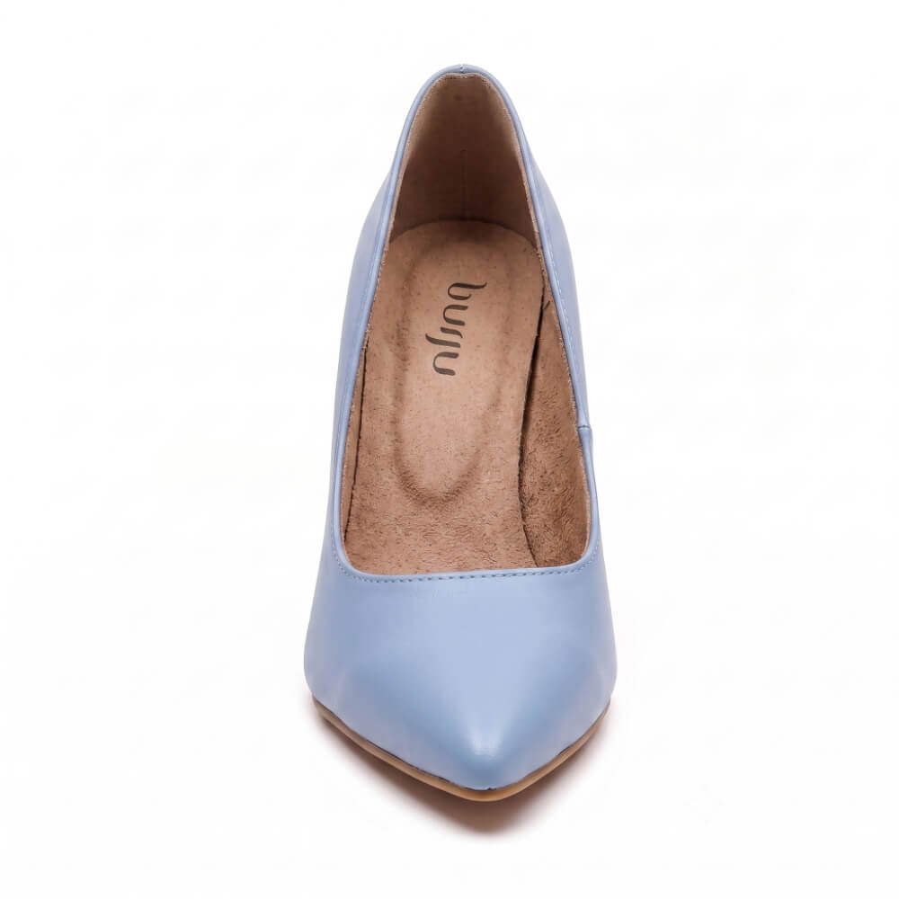 Adira Vegan Leather - Light Blue Vegan Leather - Street Sole