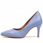 Adira Vegan Leather - Light Blue Vegan Leather - Street Sole