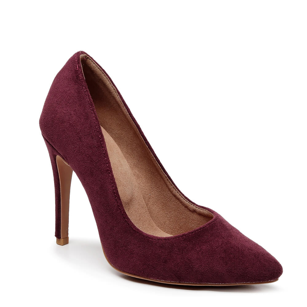 Adira Vegan Suede - Eggplant Vegan Suede - Street Sole