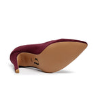 Adira Vegan Suede - Eggplant Vegan Suede - Street Sole