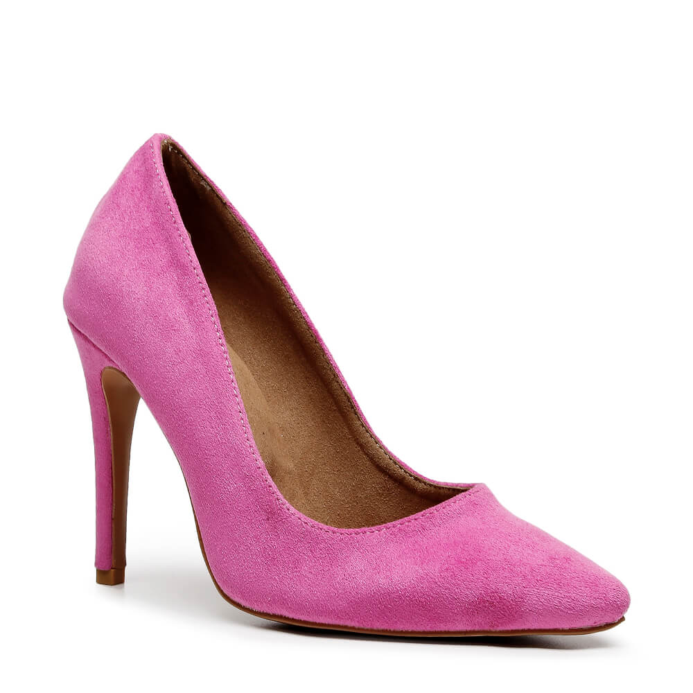 Adira Vegan Suede - Magenta Vegan Suede - Street Sole