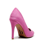 Adira Vegan Suede - Magenta Vegan Suede - Street Sole