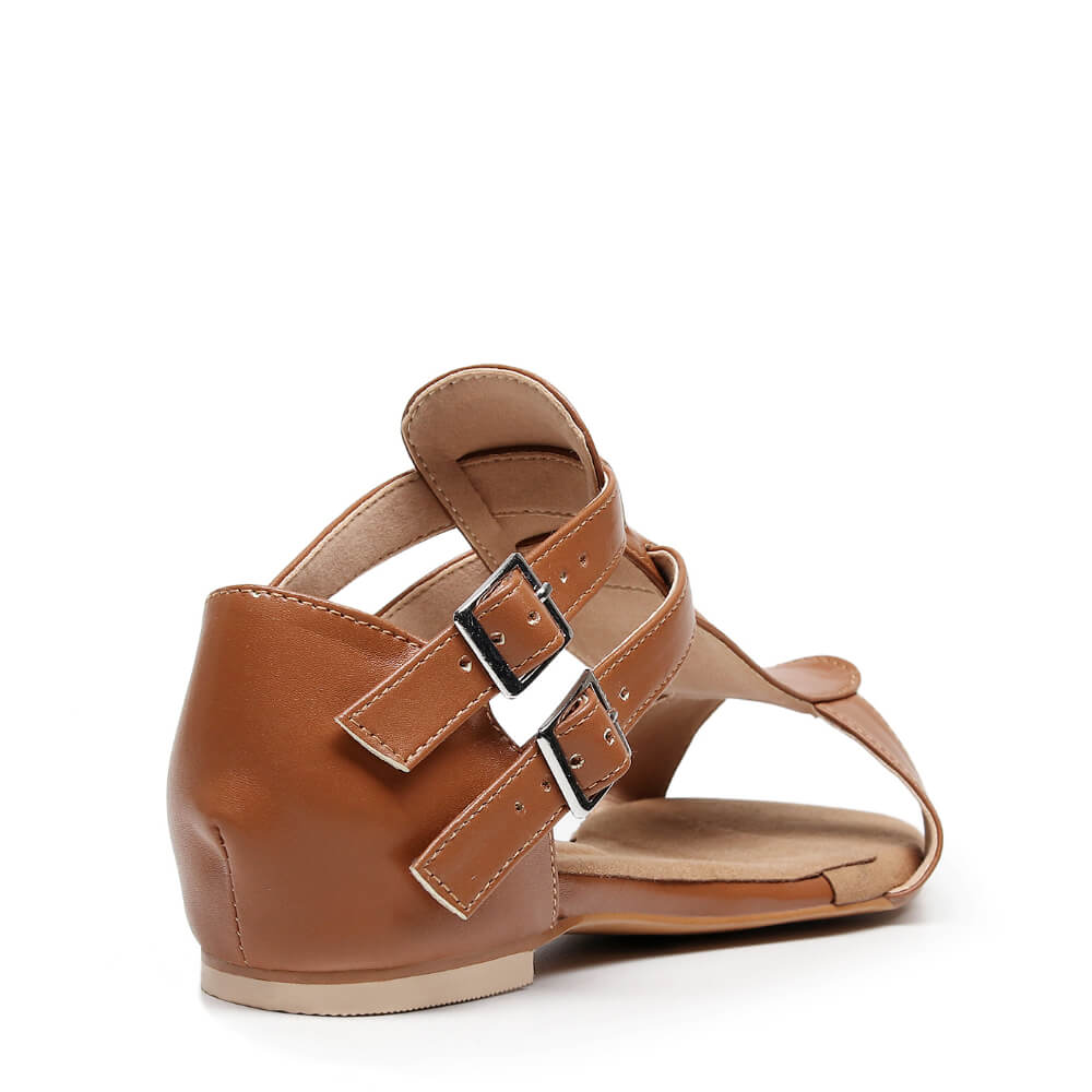 Aemee - Cinnamon Vegan Leather  - Street Sole