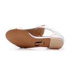 Aemee - White Vegan Leather - Street Sole