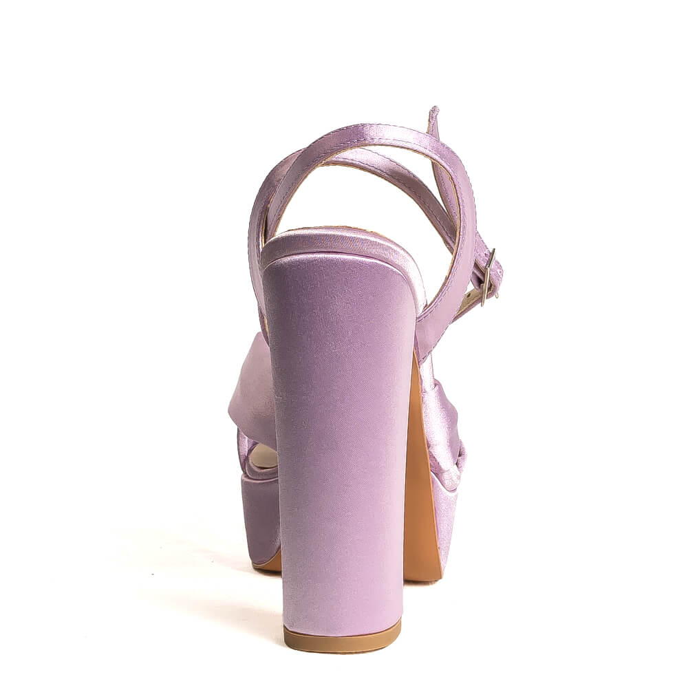 Aiyla - Lilac Satin - Street Sole