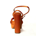 Aiyla - Orange Satin - Street Sole