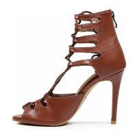 Amalia Nude - Truly Nude Shade Seven - Suede Sole - Dance Floor Only