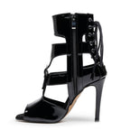 Amiri - Black Vegan Patent - Street Sole