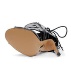 Amiri - Black Vegan Patent - Street Sole