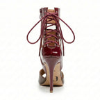 Amiri - Burgundy Vegan Patent - Street Sole