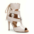 Amiri - Ivory Vegan Patent - Street Sole