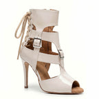 Amiri - Ivory Vegan Patent - Street Sole