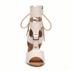 Amiri - Ivory Vegan Patent - Street Sole