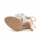 Amiri - Ivory Vegan Patent - Street Sole