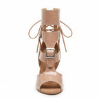Amiri - Light Tan Vegan Patent - Street Sole