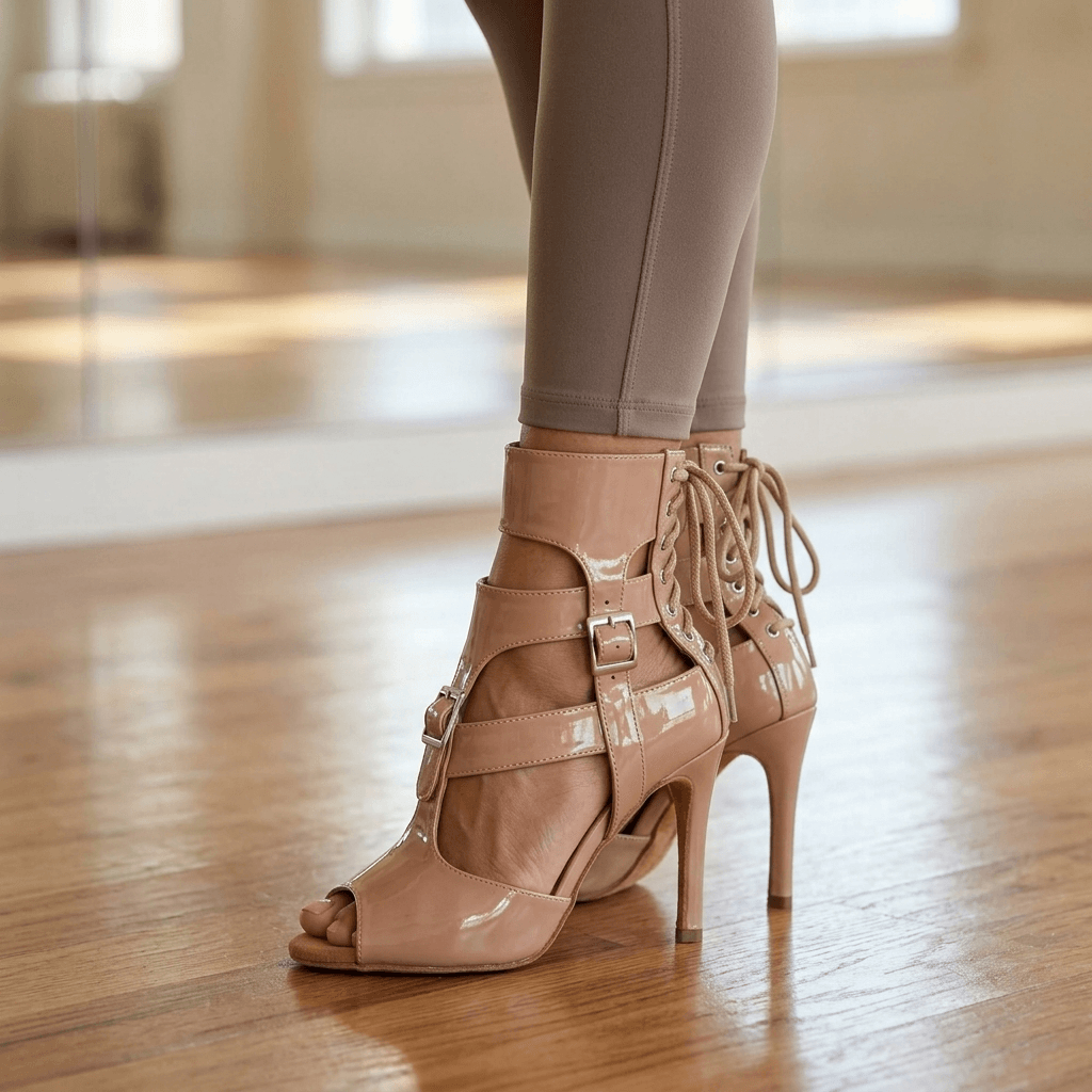 Amiri - Light Tan Vegan Patent - Street Sole